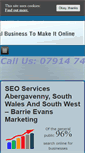 Mobile Screenshot of barrieevansmarketing.com